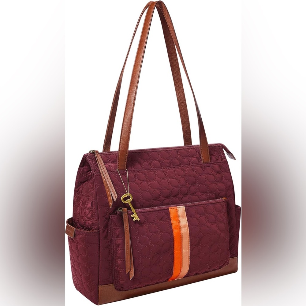 Fossil Jenna Quilted Tote
